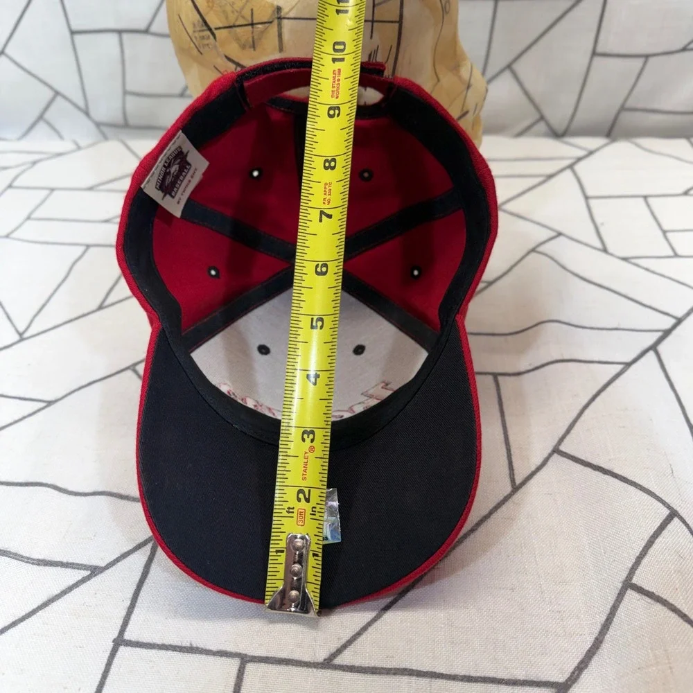 Twins Ent. Baseball Hat OSFA Red Indianapolis Indians MiLB Strapback Cap